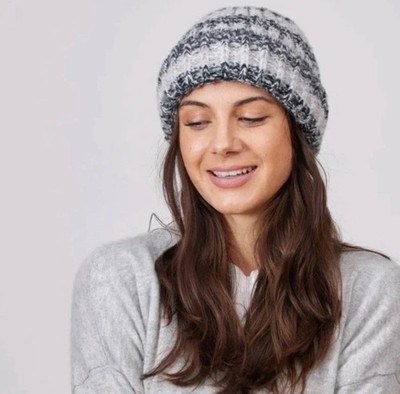 Hat Attack Unisex 247407 Lodge Beanie Light Grey Size One Size