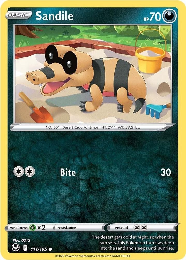 Sandile Common SWSH12 111/195 NM