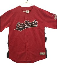 Vintage Saint Louis Cardinals MLB Baseball Size Large Red Dynasty Jersey