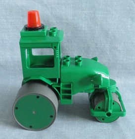 LEGO DUPLO BOB THE BUILDER CONSTRUCTION ROLEY THE STEAMROLLER ~ 100% COMPLETE