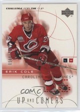 2001 Upper Deck Challenge for the Cup Up and Comers 566/1000 Erik Cole #100 0f21
