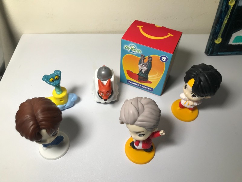McDonald’s Happy Meal Toys Lot Of 6–Bah Da Bah Baaaa-One unopened- Im Lovin it !
