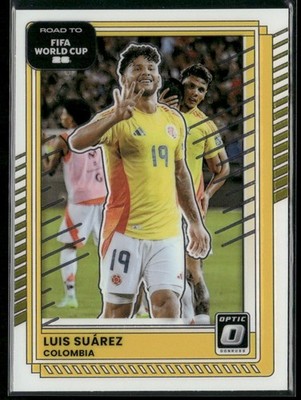 Luis Suarez 2025-26 Donruss Road to FIFA World Cup Optic #122