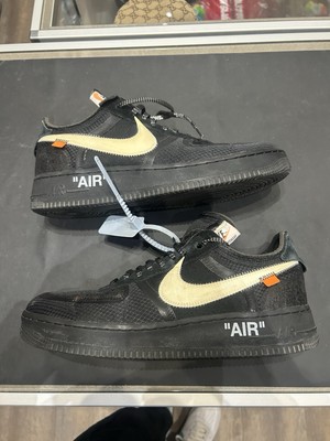 Nike AF1 Off White Black Sz 11