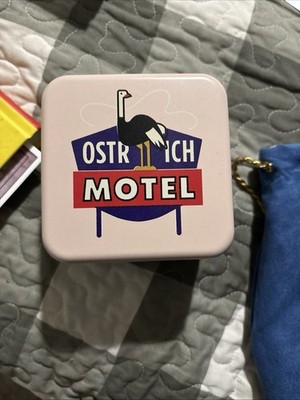 Fossil Watch New In Tin Ostrich Motel Genuine FOSSIL Collectible Display Gift Watch Tin Empty Box  main image 2
