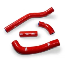 RED Samco Silicon Rad Hoses fit Honda CRF 450 R 2021-2025