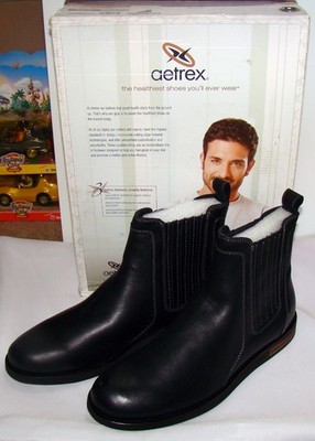 Aetrex AC100M11 TYLER Black ANKLE GORE BOOT, Men Size 11