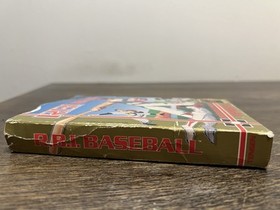 NES Nintendo RBI Baseball CIB Tengen R.B.I. With Poster Manual Box Sleeve Used