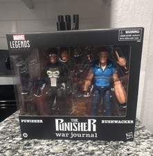 Marvel Legends Series Punisher & Bushwacker War Journal Set New  Boxed sealed