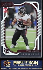Tyler Allgeier 2022 Panini Absolute Retail #198 Atlanta Falcons Rookie RC