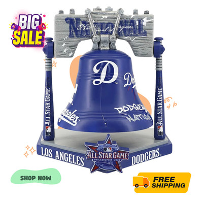 [HOT SALE] Los Angeles Dodgers FOCO 2026 All-Star Game Liberty Bell Bobblehead