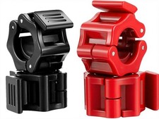 4 Pack 1 Inch Barbell Clamps Quick Release Non-Slip Collars for Weightlifting St