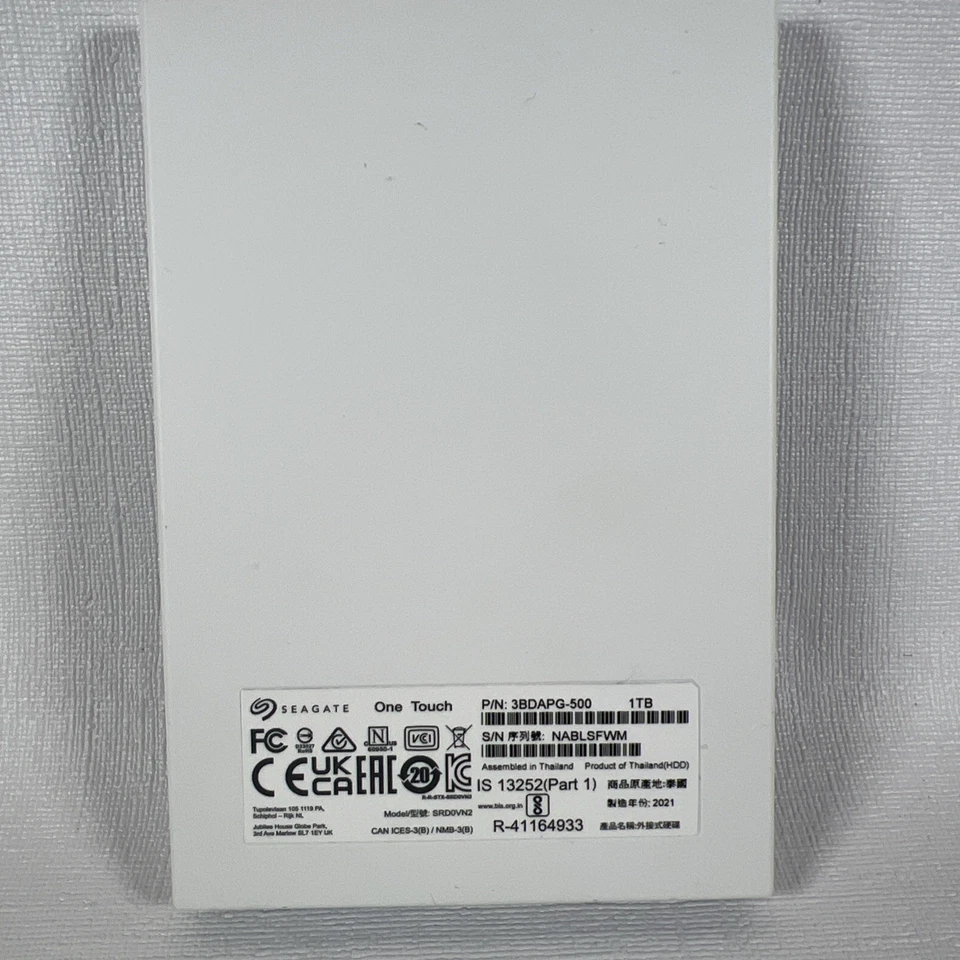 Seagate One Touch 1 TB Portable External Hard Drive - Image 3 of 4