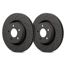 For Jeep Gladiator 2020 Hawk Htc5397 Talon Drilled Slotted Front Brake Rotors