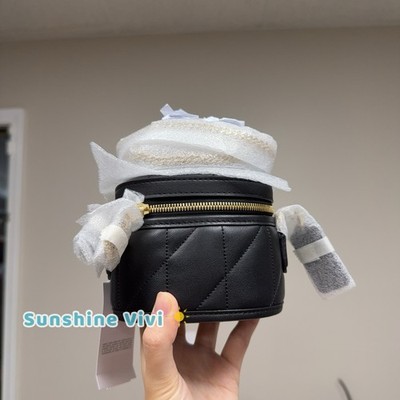 【極美品】COACH スパンコール チェーンショルダーバッグ 黒 Y2K NWT Coach Trail Crossbody Bag 12 With Pillow Quilting CU144