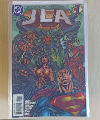 JLA #1 -125 .78 Hefte + Jahrbücher + Riese + eine Million. 83 Exemplare. 1996