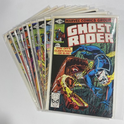 Ghost Rider 51 52 53 54 55 56 57 58 59 60 Lot FN-VF Marvel 1980 | eBay