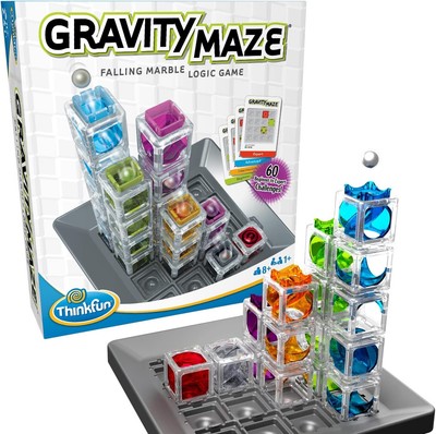 ThinkFun Gravity Maze Falling Marble Logic Game STEM Toy Perception Reasoning