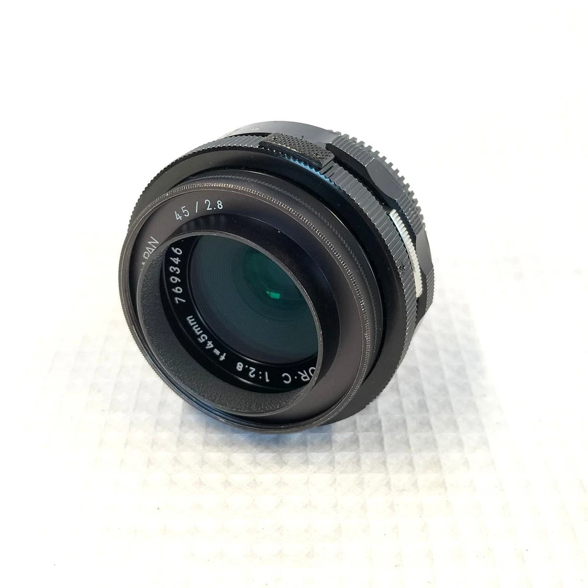 値下げ❗️Nikon F 一眼レフカメラ GNNikkor 45mm f/2.8 上品なブランド 値下げ❗️Nikon F 一眼レフカメラ GNNikkor 45mm f