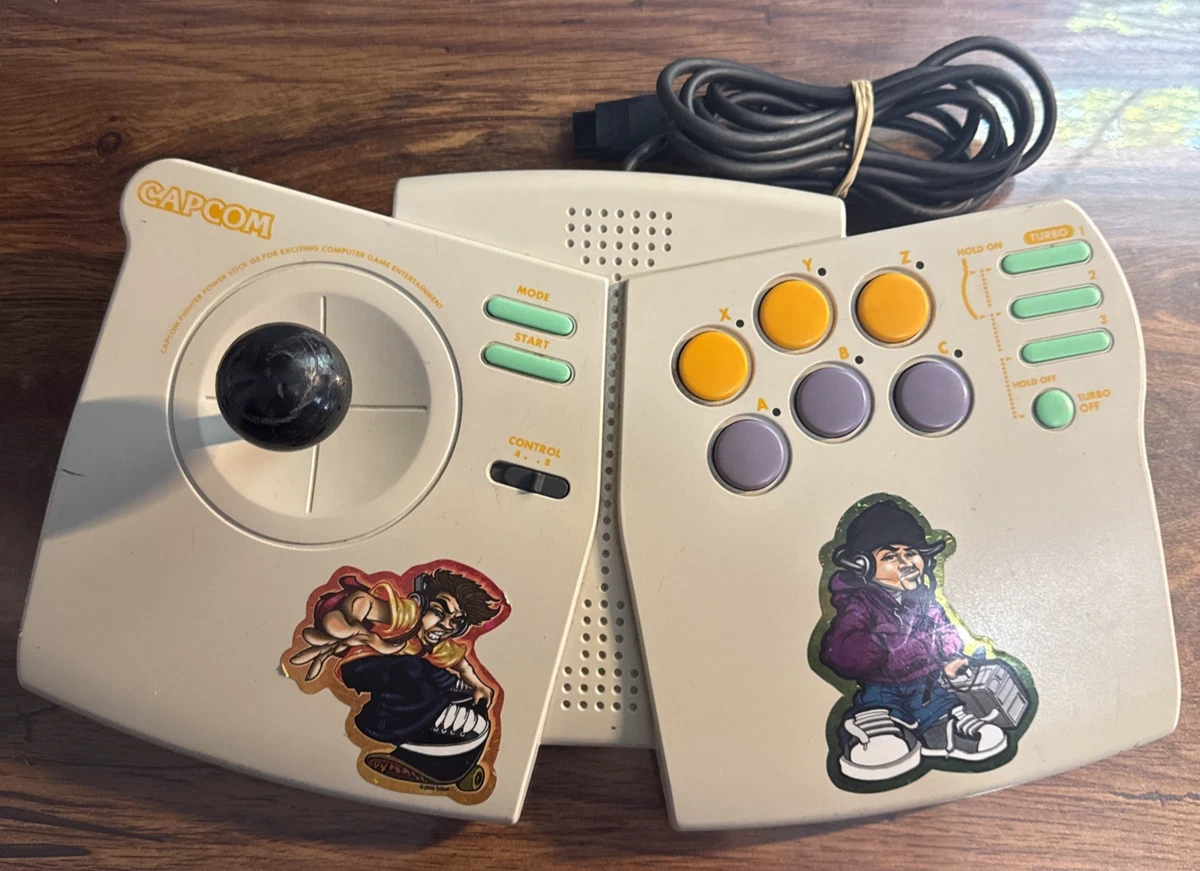 Fighting Stick/Arcade Pad Video Game Controllers for Sega Genesis