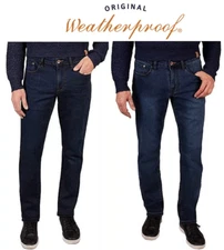 Weatherproof Men's Vintage 1948 5-Pocket Jeans Dillon Dark Wash or Soft Wash NEW