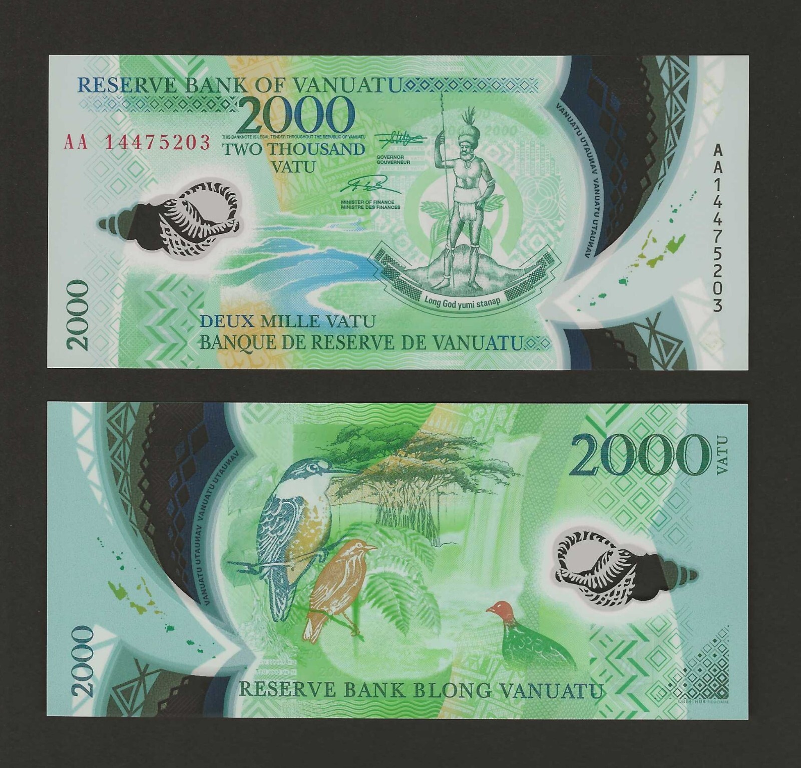 VANUATU 2000 VATU – P 14 – UNC – N U M I S D R A G O N - Foto 7
