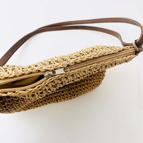 Summer Straw Crossbody Bag Women Beach Holiday Woven Shoulder Handbag Purses UK - Picture 8 of 20