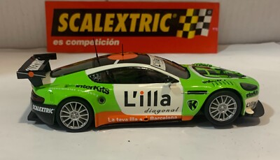 092 アストンマーチンDBR1 スケーレックストリック Slot Car SCX Scalextric 6366 Aston Martin DBR9 Interkits L