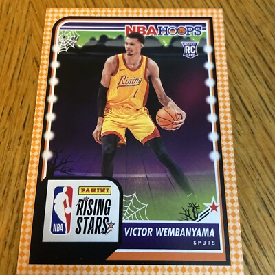 2023-24 Panini Haunted Hoops - Rising Stars Orange #282 Victor Wembanyama (RC)