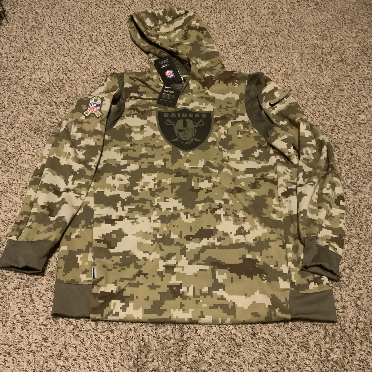 Raiders salute to online service 2021 hoodie