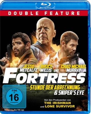 FORTRESS-DOUBLE FEATURE - WILLIS,BRUCE/METCALFE/MURRAY,CHAD  2 BLU-RAY NEU