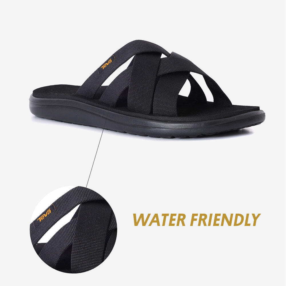 靴 Teva M VOYA SLIDE N-HOOLYWOOD26CM Men's Voya Slide Leather Sandal | Teva®