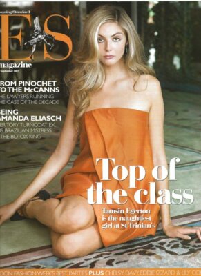 TAMSIN EGERTON interview EDDIE IZZARD ADRIAN LESTER UKmag 2007 LONDON ONLY