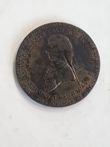 John Ching’s London (Middlesex) copper halfpenny token undated - Imagen 2 de 5