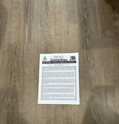 2600 Connection ATARI VCS print newsletter issue 100 retro videogames color