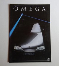 Brochure - Opel Omega A 1.8 S - 2.0i Cat Sedan + Caravan Station Wagon