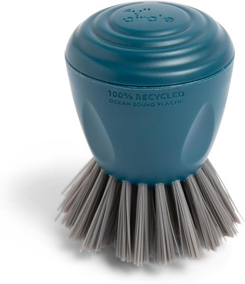 Clean Ocean Palm Brush for Dishes, pots & Pans. Ergonomic Grip. Made Out of 100%