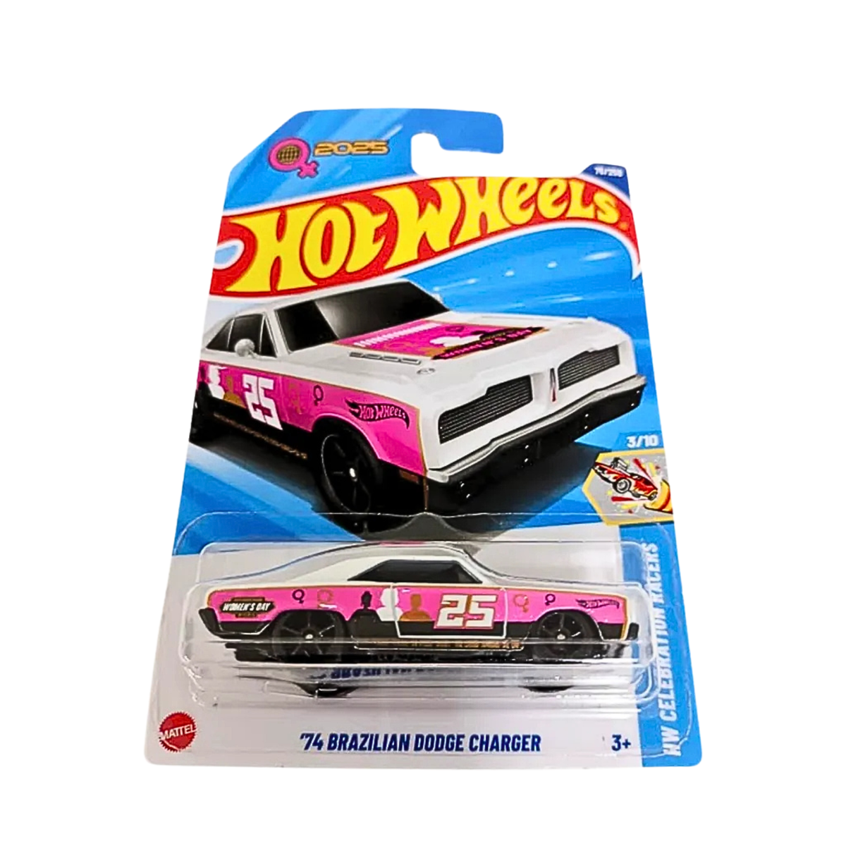 2025 Hot Wheels '74 Brazilian Dodge Charger HW Celebration Racers