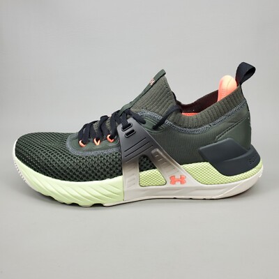 Project Rock 4 Shoes Mana Gym Training Under Armour Green Olive