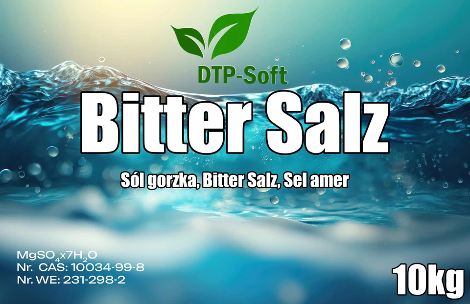 Bittersalz 10kg Tannendünger Blattdünger Koniferendünger Magnesium Eimer 10 kg - Bild 2 von 4