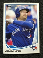 ADAM LIND #557 2013 Topps Baseball QTY Toronto Blue Jays