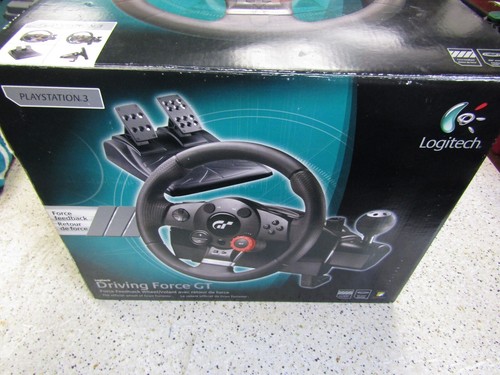 Logitech Driving Force GT Racing Wheel E-X5C19, Pedale, Adapter, PC, OPEN BOX - Bild 9 von 11