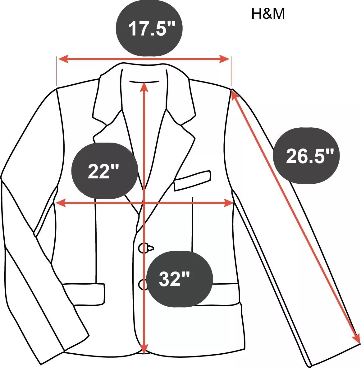 H and m linen deals jacket