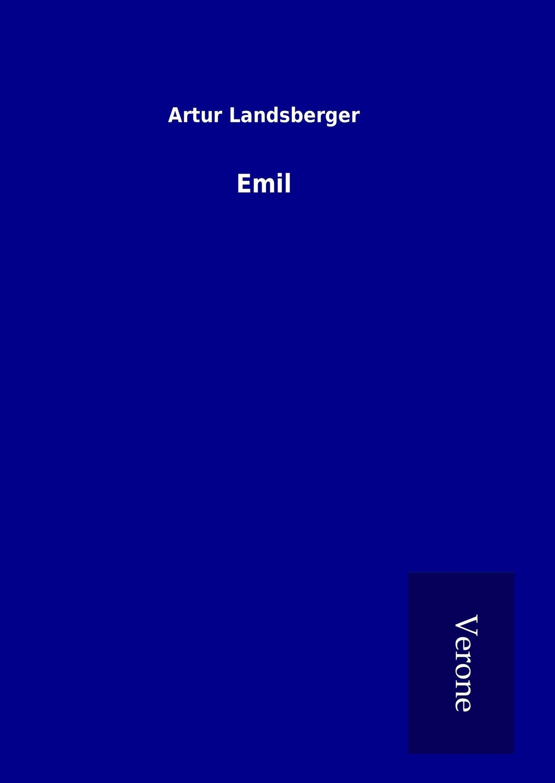 Thumbnail - Artur Landsberger | Emil | Buch | Deutsch (2016) | Hc Gerader Rücken