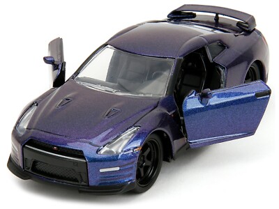 2009 NISSAN GT-R (R35) PURPLE 1/32 DIECAST MODEL CAR BY JADA 34856