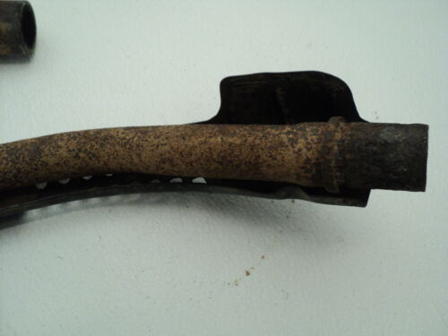 Honda ATC200E ATC200 E Big Red #E132 Exhaust Head Pipe w/ Flange & Heat Shield - Picture 6 of 6
