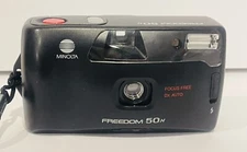 Minolta Freedom 50n Point and Shoot Film Camera | Tested And Works| Clean