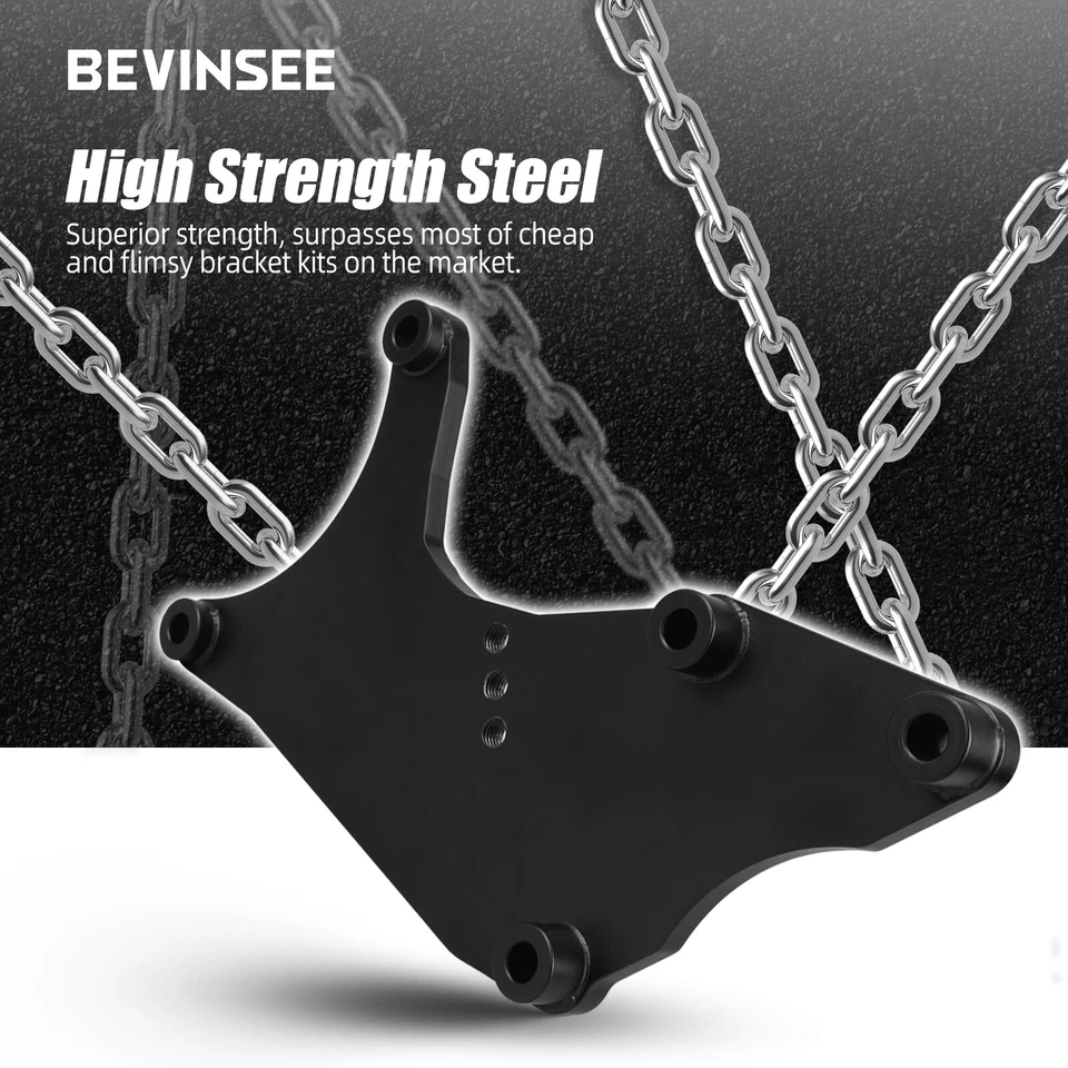 Dual Alternator Bracket For GM For Chevy SUV Truck Engine 99-13 For Hummer H2 H3 - Image 4 of 4