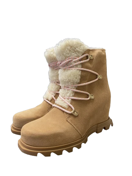 Womens sorel wedge boots deals