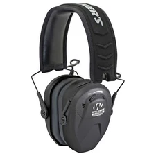 Walker's Razor Electronic Earmuff Compact Low-Profile Foldable Plastic Black